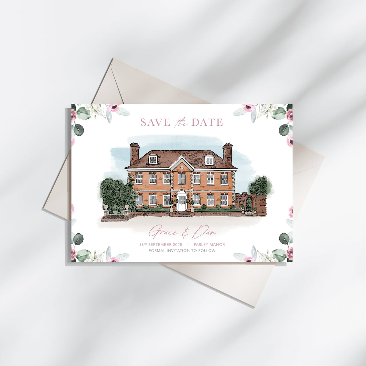 Illustrated Save the Dates