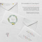 Beige Passport Wedding Invitations