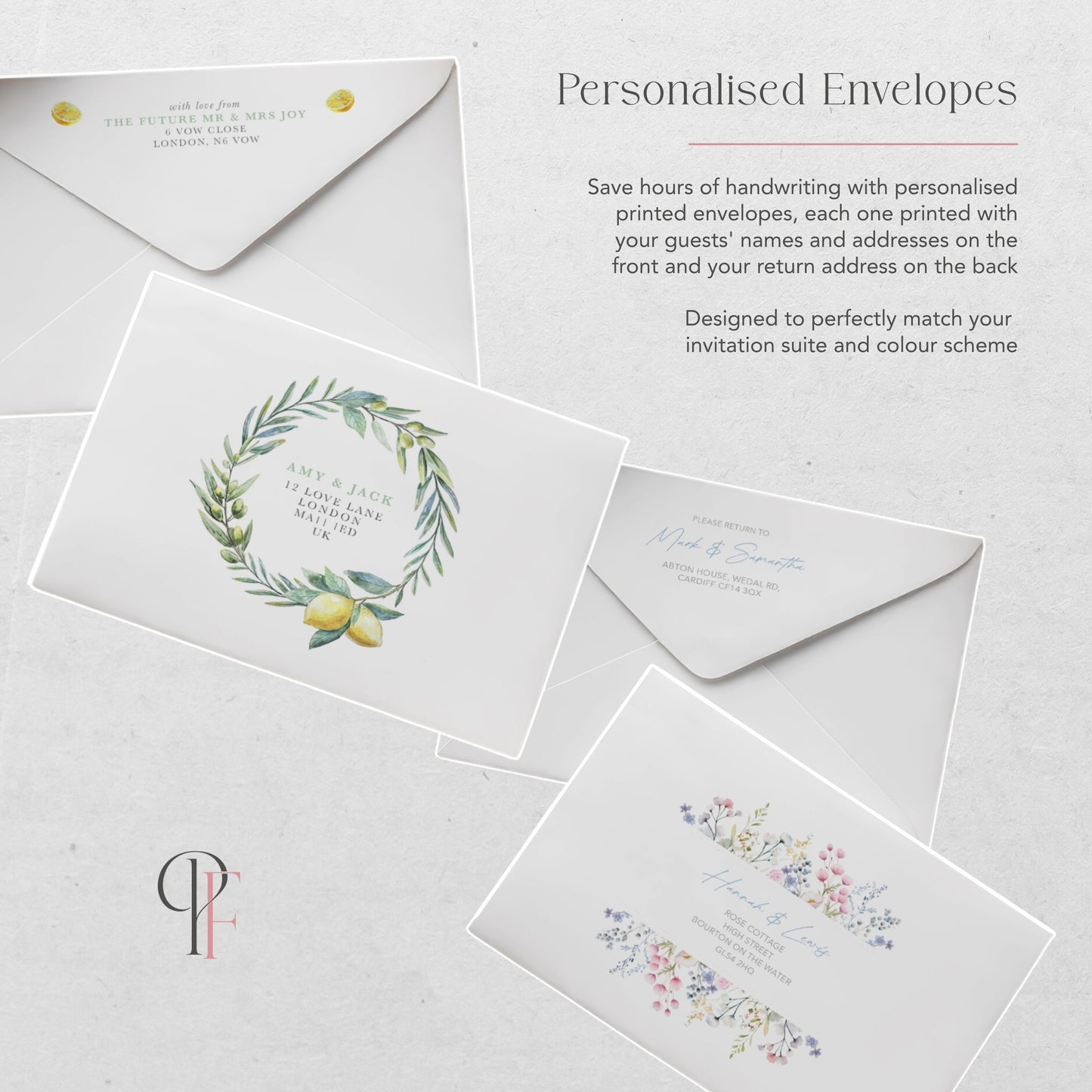 Beige Passport Wedding Invitations