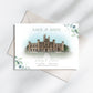 Hensol Castle Illustrated Save the Dates