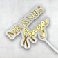 Double-Layer Wedding Cake Topper