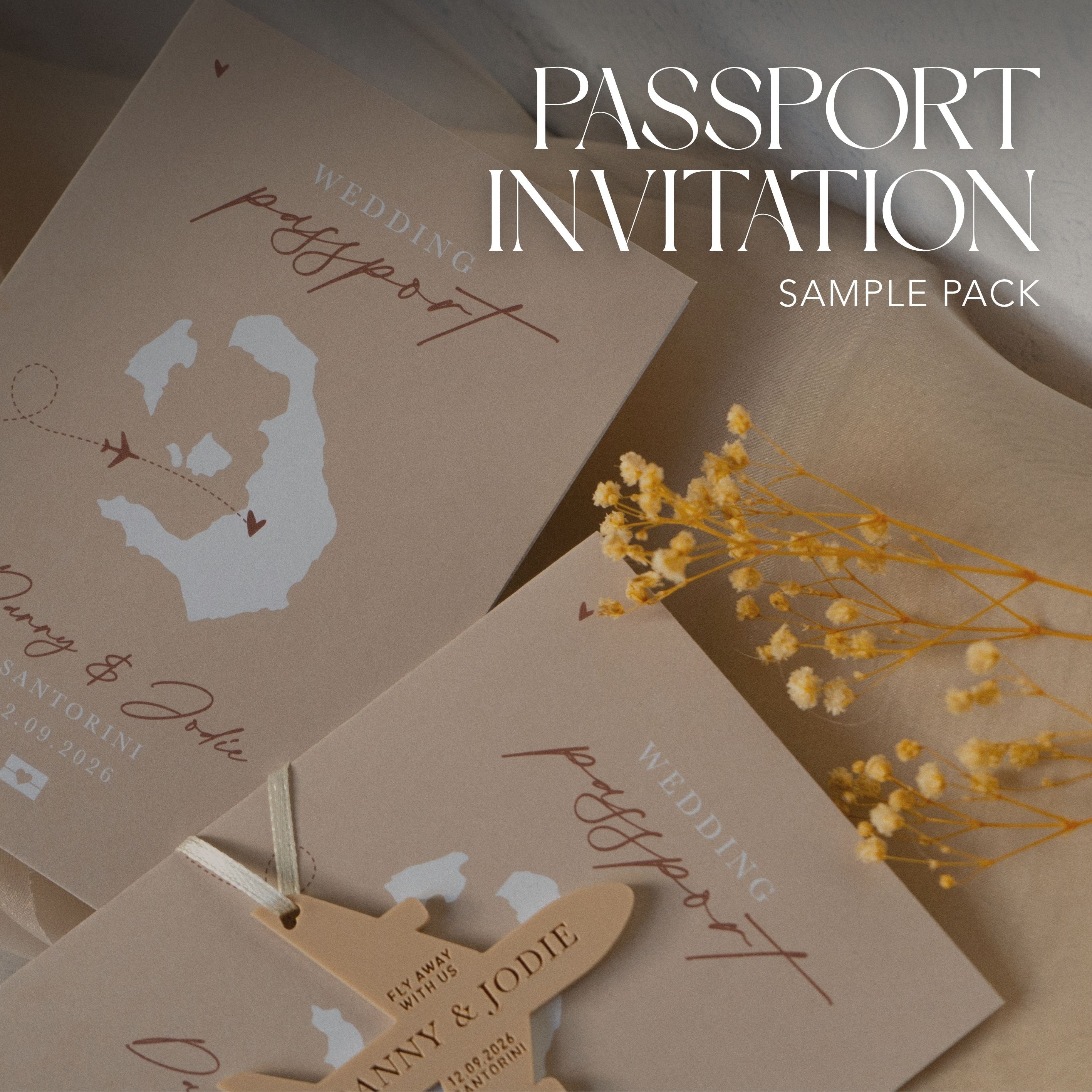 Passport Invitation Sample Pack