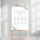 Eucalyptus Table Plan Sign