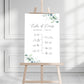 Eucalyptus Order of the Day Sign