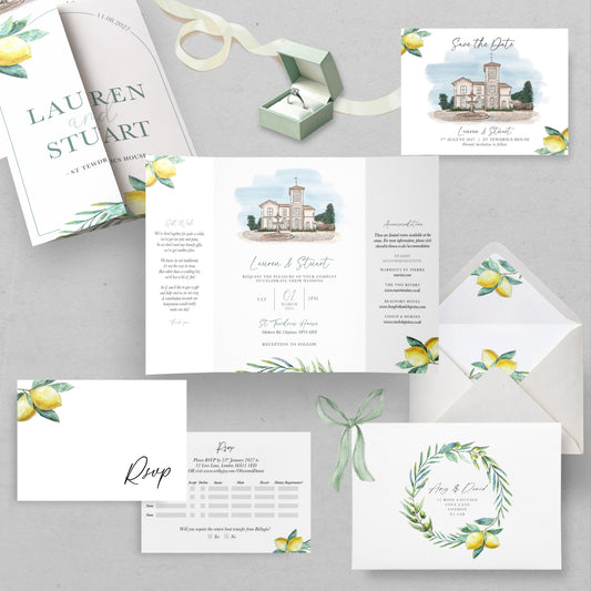 Gatefold Invitation Sample Pack
