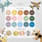 Acrylic Plane Fridge Magnet Save the Dates