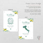 Italian Lemon Passport Wedding Invitations