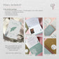 Sage Green Eucalyptus Passport Wedding Invitations