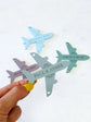 Acrylic Plane Fridge Magnet Save the Dates