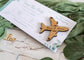 Sage Green Eucalyptus Boarding Pass Save the Dates
