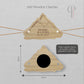 Lakes and Mountains Illustrated Gatefold Wedding Invitation