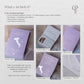 Lavender Passport Wedding Invitations