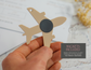 White & Beige Boarding Pass Save the Dates