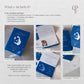 Royal Blue Passport Wedding Invitations