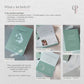 Sage Green Passport Wedding Invitations